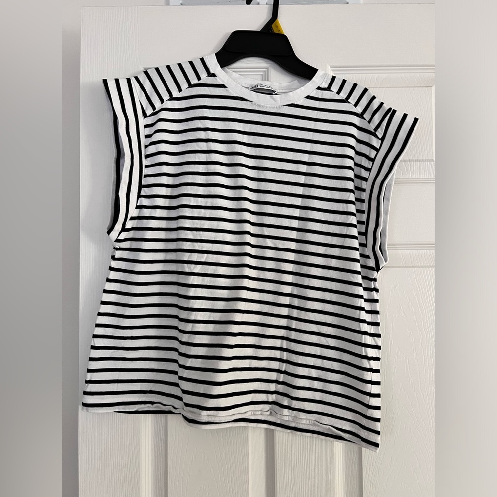 Boxy Zara Striped Top